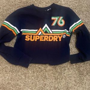 Mens medium Super Dry crew neck sweatshirt. In great condition.
